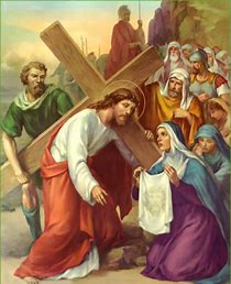 Stations of the Cross Jesus and Veronica